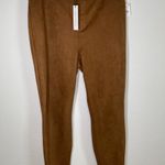 Sanctuary NWT  Women's Faux Suede High Rise Leggings Photo 3