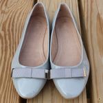 ASOS Women's Grey Ballet Bow Flats Sz 10.5 Photo 2