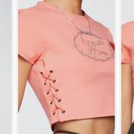 Forever 21 🧡NWT-F21 Rhinestone Angel Vibe Graphic Tee Photo 3