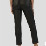 Kut From The Kloth Kut from the Faux Leather Black  Straight Leg Jeans Photo 8