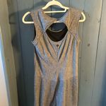 prAna  Calico Dress Women’s Sz S Gray Heather Padded Shelf Bra A-Line Tank Active Photo 1