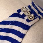 Kenar  Blue & White Striped Top – Small Photo 3