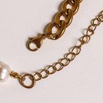 Y2K Pearl & Chain Charm Trendy Choker Necklace Photo 3