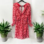 Julia Jordan  Women's Chiffon V-Neck Long-Sleeve Dress from Saks Off Fifth Size 4 Photo 2