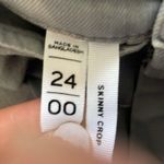 Loft Grey Skinny Crop Jeans - Size 00 Photo 6