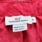 Vineyard Vines  Ric Rac Cotton Sleevless Dress Hot Pink Medium Photo 1