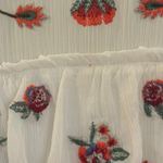 ZARA  Tiered Embroidered Dress sz S Photo 4