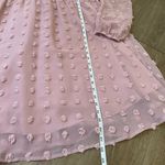 Suprelook Long Sleeve Pink Babydoll Dress ~ NWT *flawed* ~ Women’s Size XL Photo 14