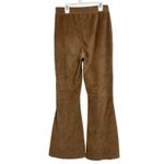 Aerie  Velvet Ribbed Flare Pants Size Small Groove On Tan Bell Bottoms 70s Boho Photo 2