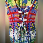 PLANET FISH vibrant colored sleeveless‎ dress Pink Size M Photo 5