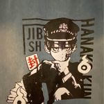 Denim Anime Embroidered Hoodie Jean Jacket Women's Size Small​ Blue Photo 5