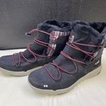 Ryka Alyssa Women's Black Fabric/Fur Ankle Boots / Shoes Size 10W SKU 5813 Photo 0