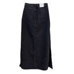 Snacks Mother 27 The Fun Dip Slice Denim Maxi Skirt Late Night Lick Faded Black Size 4 Photo 4