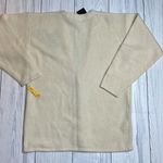 Vintage ivory lambswool Angora cardigan sequin appliqués Deadstock nwt small White Photo 6