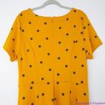Unique Vintage Gwynnie Bee Yellow Star Print Fit-And-Flare Dress, XL Photo 6
