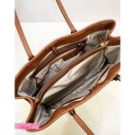 Michael Kors Jet Set Saffiano Leather Tote Bag Luggage Large Big Shoulder Purse Photo 6