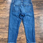joe's jeans JOE’S • Ex-Lover Crop jean boyfriend mid rise frayed hem fringe distressed ankle Photo 8