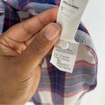 Paige Trudy Shirt Soft Plaid Casual Button Front XS Photo 9