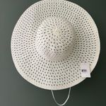 Crochet Sun Hat White Photo 0