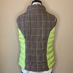 Ruff Hewn quilted vest with wool blend houndstooth accent M Photo 3