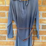 Gypsy 05  Silk Tunic Dress in Botanical gray Photo 0