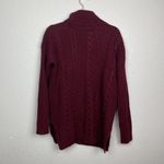 Forever 21 Burgundy Tunic Length Turtleneck Sweater Size M Photo 7