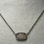 Kendra Scott Elisa Necklace Light Pinkish Mother-of-Pearl Classic Pendant Photo 0