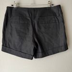 EXPRESS ‎ sz 6  black mom linen shorts Photo 5