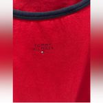 Tommy Hilfiger Y2K Vintage Red Spell Out Logo Tank Bra Top Dress Size Medium Photo 3