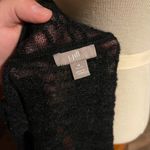 J. Jill Wool Blend Black Sleeveless Lightweight Cardigan Size Medium Petite Photo 5