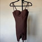 SKIMS  BODY CORE SCULPT UNDERWIRE MID THIGH BODYSUIT IN‎ COCOA size M NWOT Photo 6