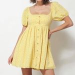 Line and Dot  Revolve Hailee Floral Mini Dress in Yellow Combo Photo 0