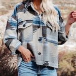 VICI  Aztec Distressed Jacket Photo 2