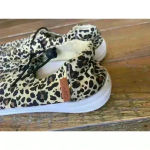 Corky's Kayak Leopard Slip On Women's Boat Shoe, size 8 Brown Photo 6