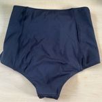 Kortni Jeane Black High Waisted Swim Bottoms Photo 6