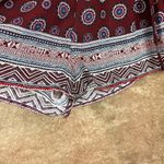 Band of Gypsies Paisley Romper - Burgundy - size S Photo 6