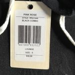Pink Rose NWT Lounge Hoodie NWT Black Small Photo 3