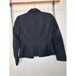 Piazza Sempione Women’s Navy Blue Wool & Silk Blazer Girlboss Career Size 2 Photo 1