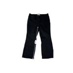 Madewell  Jeans Black Mid Rise Kick Out Flare Denim Stretch Size 31 petite Short Photo 14