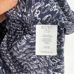 CAbi Te Amo Love Cursive V-Neck Lightweight Long Puff Sleeve Blouse Peasant XS Photo 7