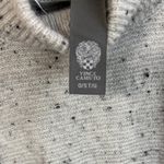 Vince Camuto  Speckled Gray Cowl Neck Sweater Photo 2
