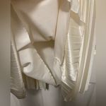 Taboo  Vtg Ivory Satin Halter A-line Marilyn Monroe Inspired Tea Length Dress Photo 8