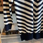 The Limited  Merino Rayon V-neck Stripe Spring Sweater, S Photo 3