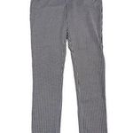 Tommy Hilfiger Pants Womens 12 Navy Blue White Patterned Classic Office Capsule Photo 0