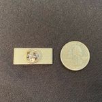 Silly Black and Silver Enamel Pin/Magnet Photo 1