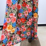 Johnny Was NWOT  Cheetah & Floral-Print Wrap Pants Pull On Size L Wide-Leg Photo 7