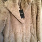 Lucky Brand HP💝 Women’s Faux Fur Jacket in khaki size medium Photo 5