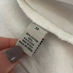 Refuge White Distressed Denim Jean Jacket, Size M Photo 11