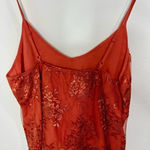 Heart & Hips 🆕 Heart Hips Rust Colored Lace Tank Photo 7