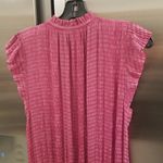Current Air 💕💕 Maude Pleated Skirt Mini Dress  ~ Raspberry Pink Medium M NWT Photo 3